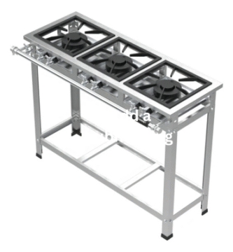 melhor fogão industrial 3 bocas